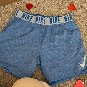 Nike Heather Blue Training Shorts